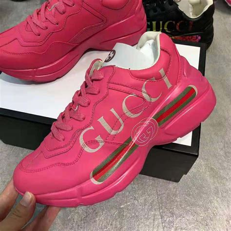 gucci sneaker rosa damen|gucci boots for women.